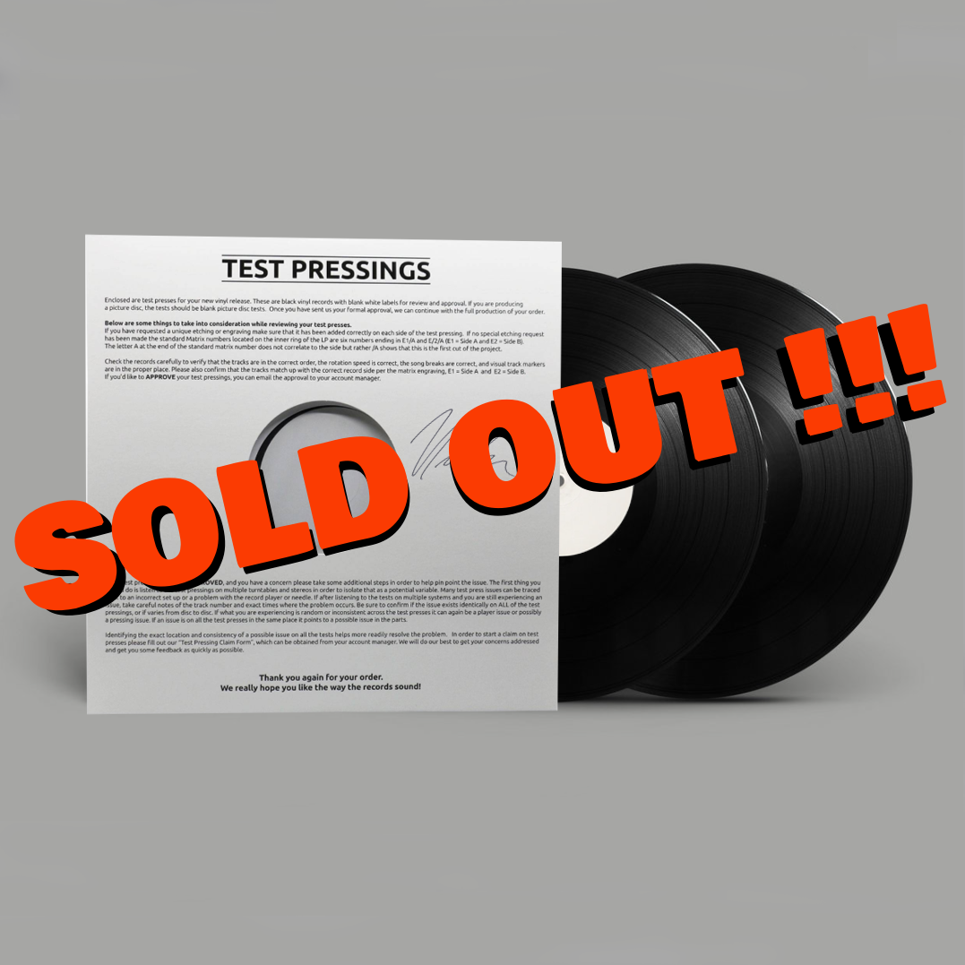 PAST LIVES Test Pressing