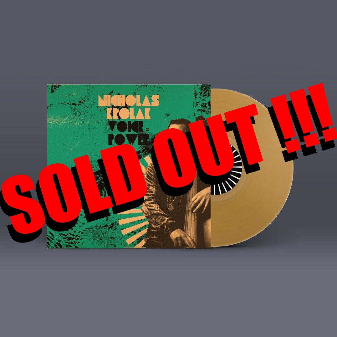 'Voice = Power' 5th Anniversary Limited Edition Gold LP